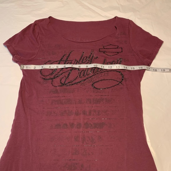 Harley Davidson T Shirt Women’s Medium Made in USA - Picture 6 of 11